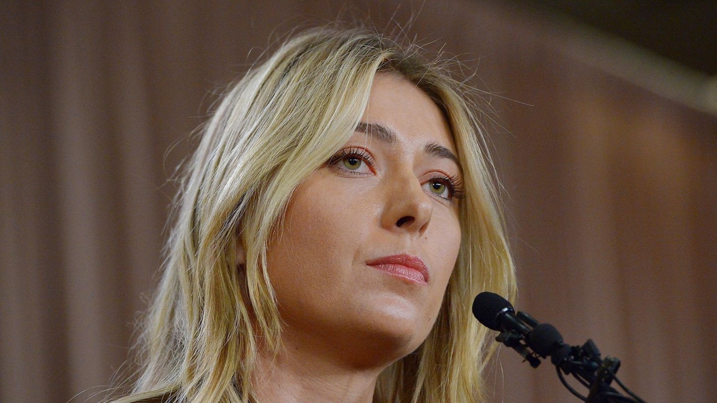 Sharapova duoc giam an hinh anh