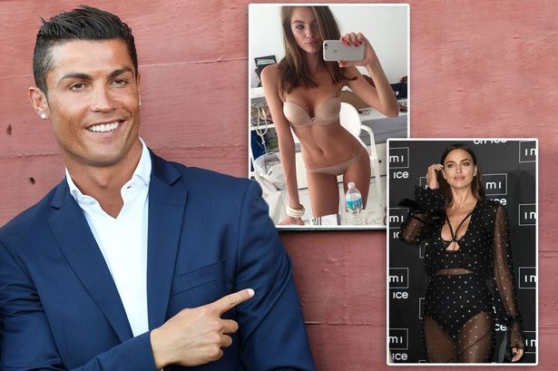 Ronaldo vung trom voi 'ban sao cua Irina Shayk' hinh anh