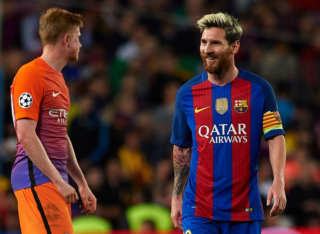 Barca vs Man City anh 1