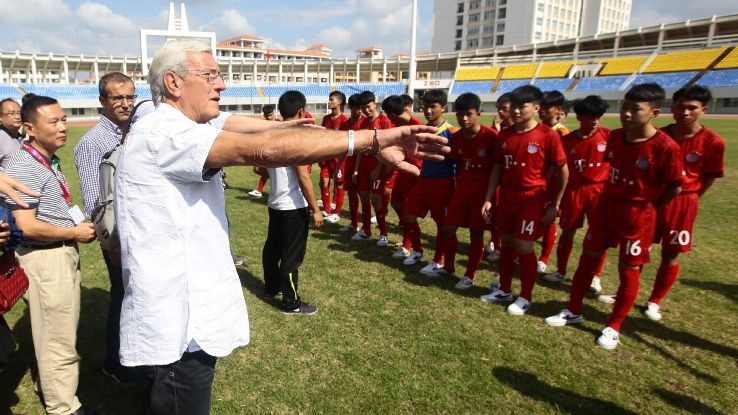 Tuyển Trung Quốc cầu cứu 'Gã đầu bạc' Lippi ảnh 1 Tuyen Trung Quoc cau cuu 'Ga dau bac' Lippi anh 1