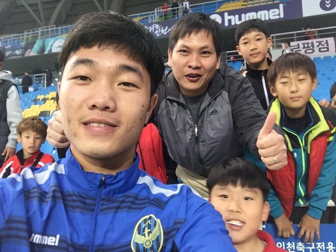 Xuan Truong trai long voi Incheon United hinh anh