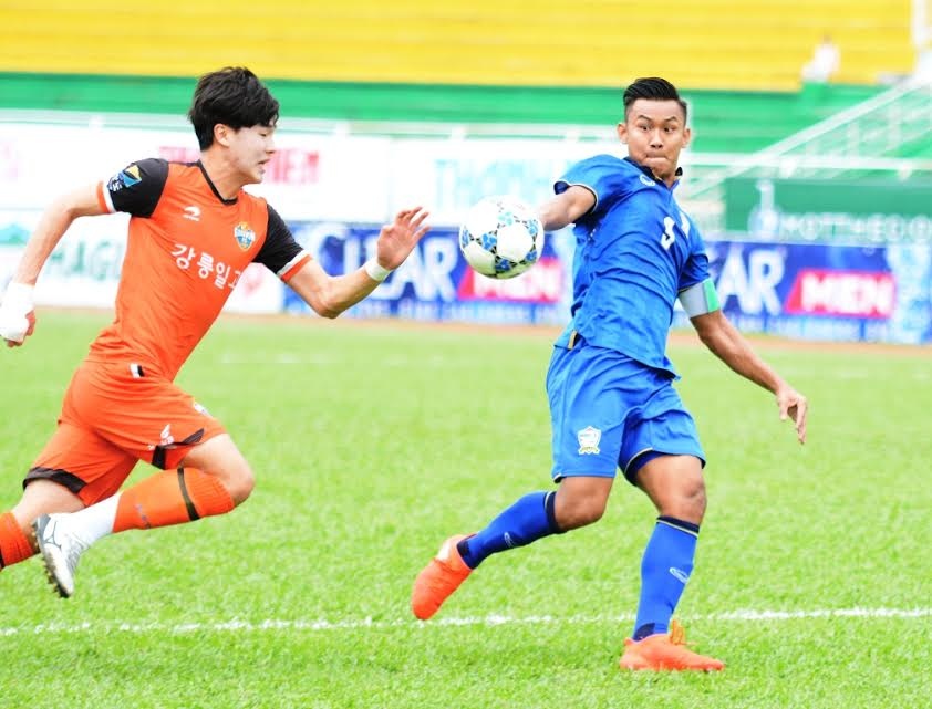 U21 Thái Lan thắng U21 Gangwon ảnh 1 U21 Thai Lan thang U21 Gangwon anh 1