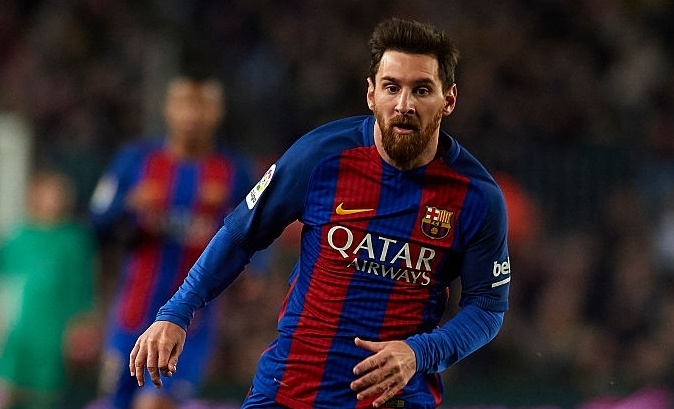 Barca lai tren doi chan Messi hinh anh