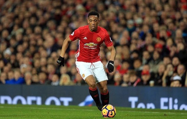 Martial bất mãn với Mourinho ảnh 1 Martial bat man voi Mourinho anh 1