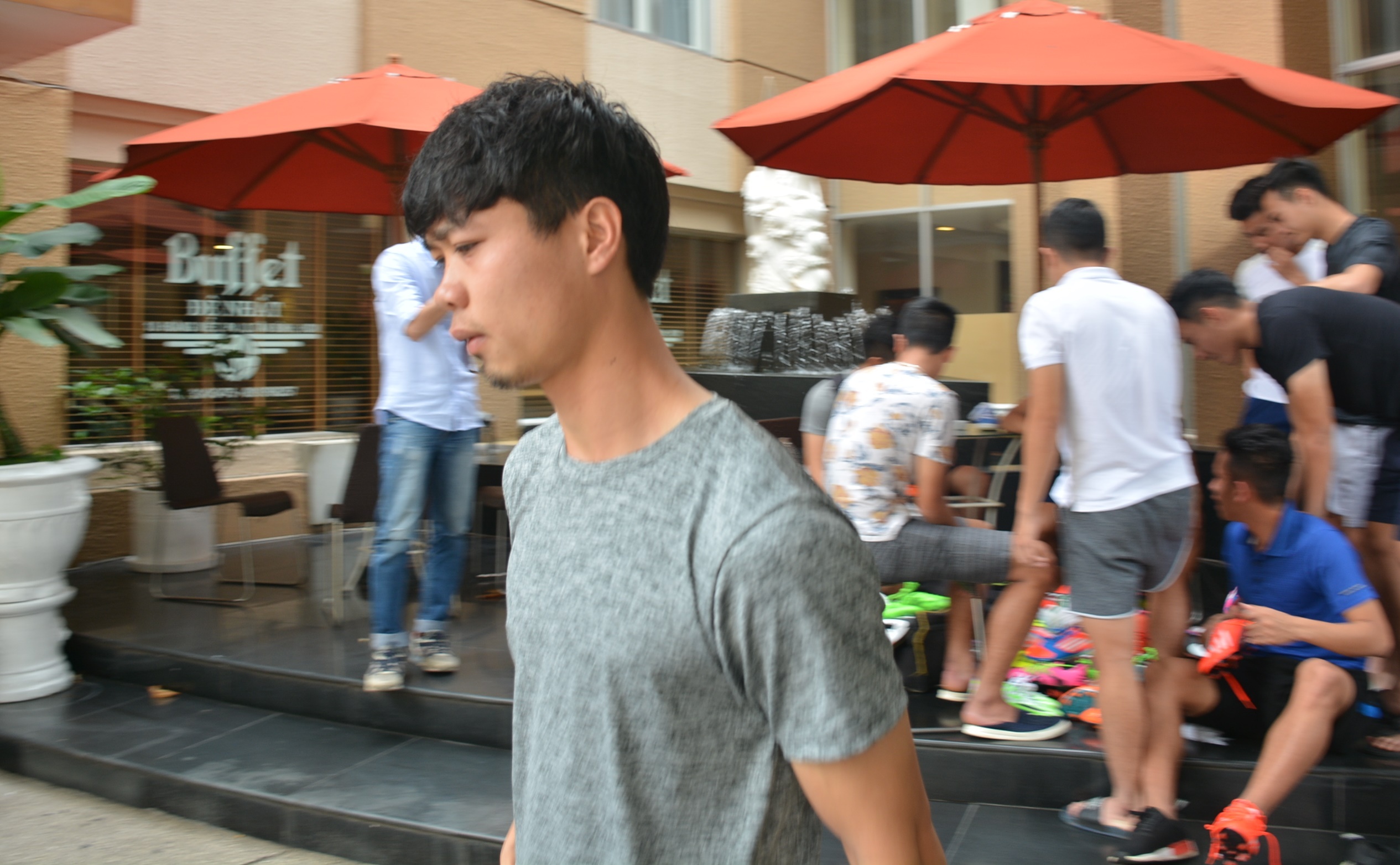 Dan cau thu HAGL hoi quan cung U23 Viet Nam anh 1