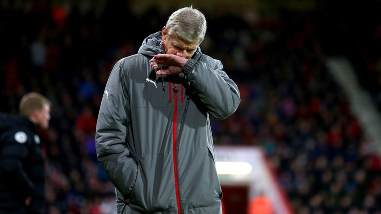 HLV Wenger: 'Bỗng nhiên Arsenal sụp đổ' ảnh 1 HLV Wenger: 'Bong nhien Arsenal sup do' anh 1