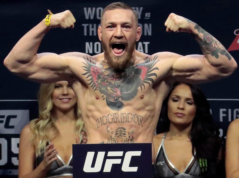 Conor McGregor tập luyện ảnh 1 Conor McGregor tap luyen anh 1