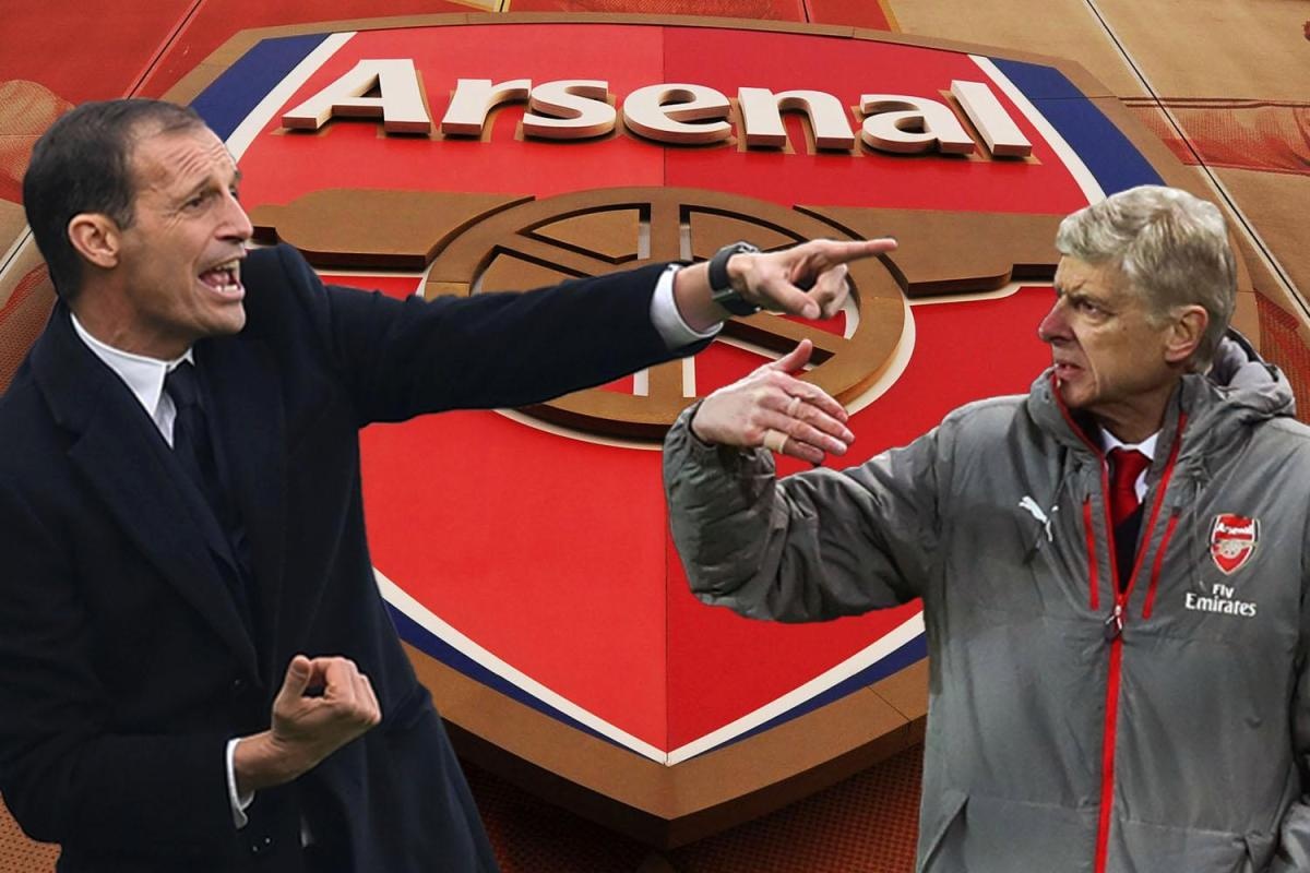 Bao Italy: Arsenal tien Wenger, don Allegri hinh anh