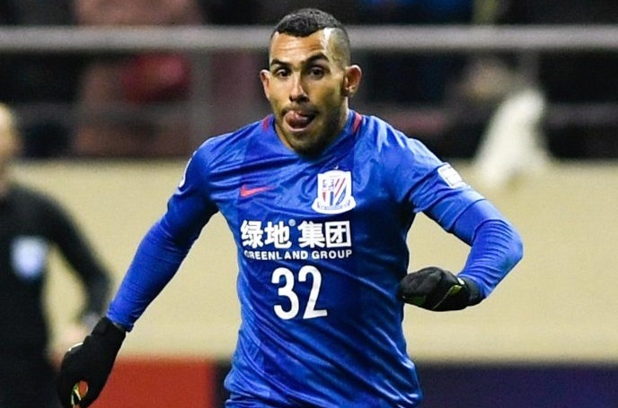 Mat 35 phut, Tevez ghi ban dau tien o Trung Quoc hinh anh