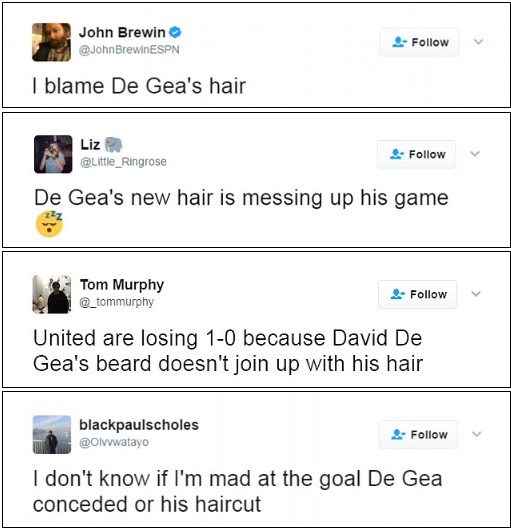 Kiểu tóc thời thượng của De Gea hứng bão chỉ trích ảnh 3 Kieu toc thoi thuong cua De Gea hung bao chi trich anh 3