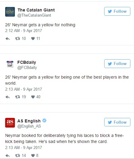 Thẻ đỏ làm hại Neymar ở Siêu kinh điển ảnh 2 The do lam hai Neymar o Sieu kinh dien anh 2