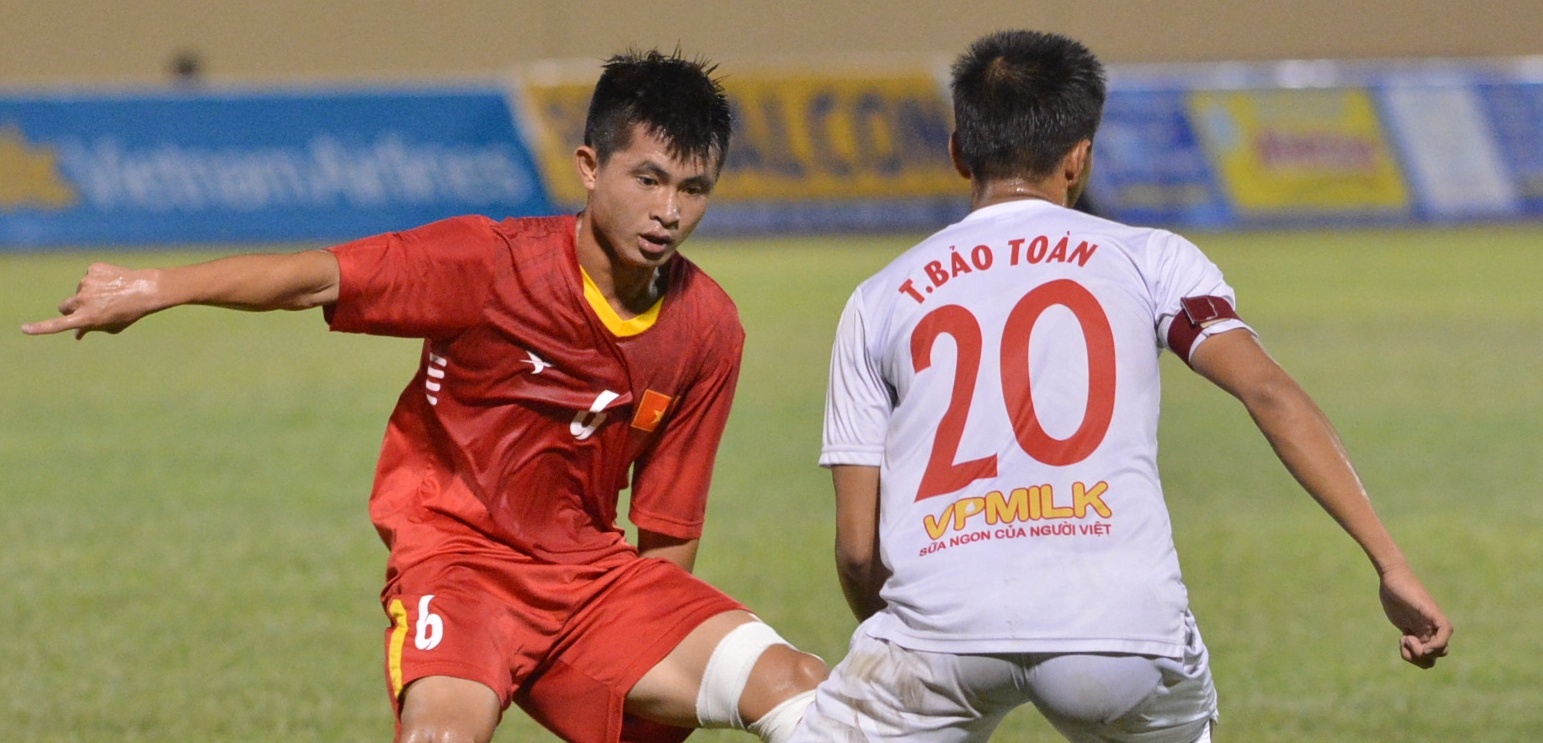 HLV U19 Viet Nam bat bai duoc U19 HAGL hinh anh