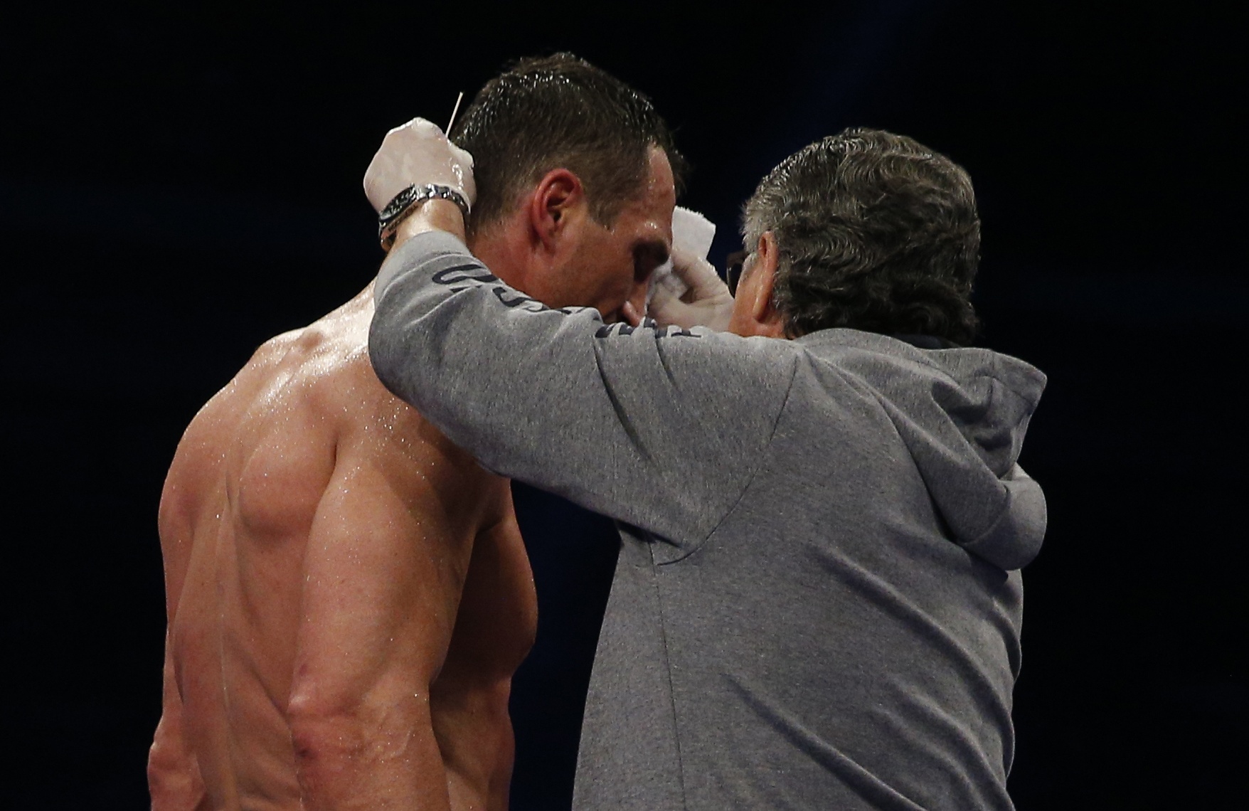 Tuong dai Wladimir Klitschko bi suc tre Anthony Joshua ha knock-out anh 9