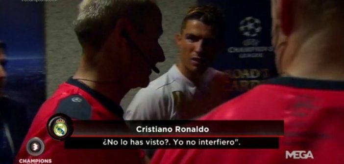 Ronaldo cho trong tai, thanh minh ban thang hop le hinh anh