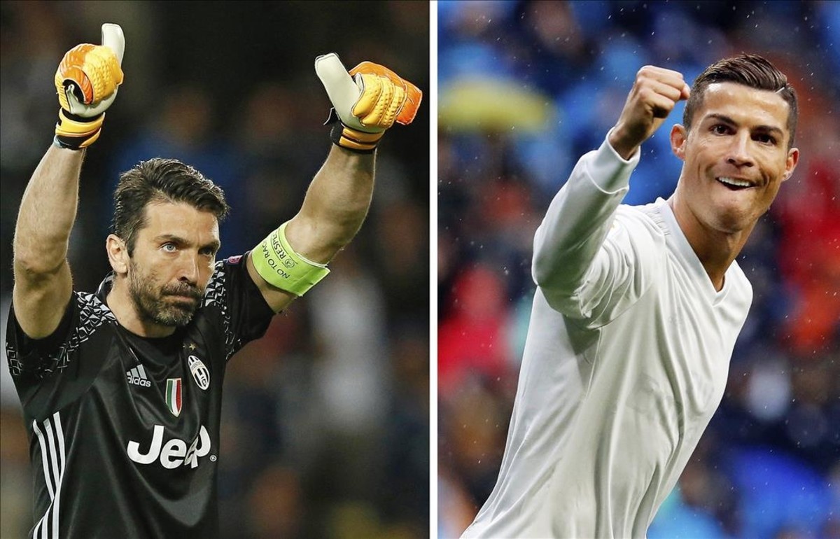 Tranh cai Ronaldo hay Buffon xung dang gianh Qua bong vang hinh anh