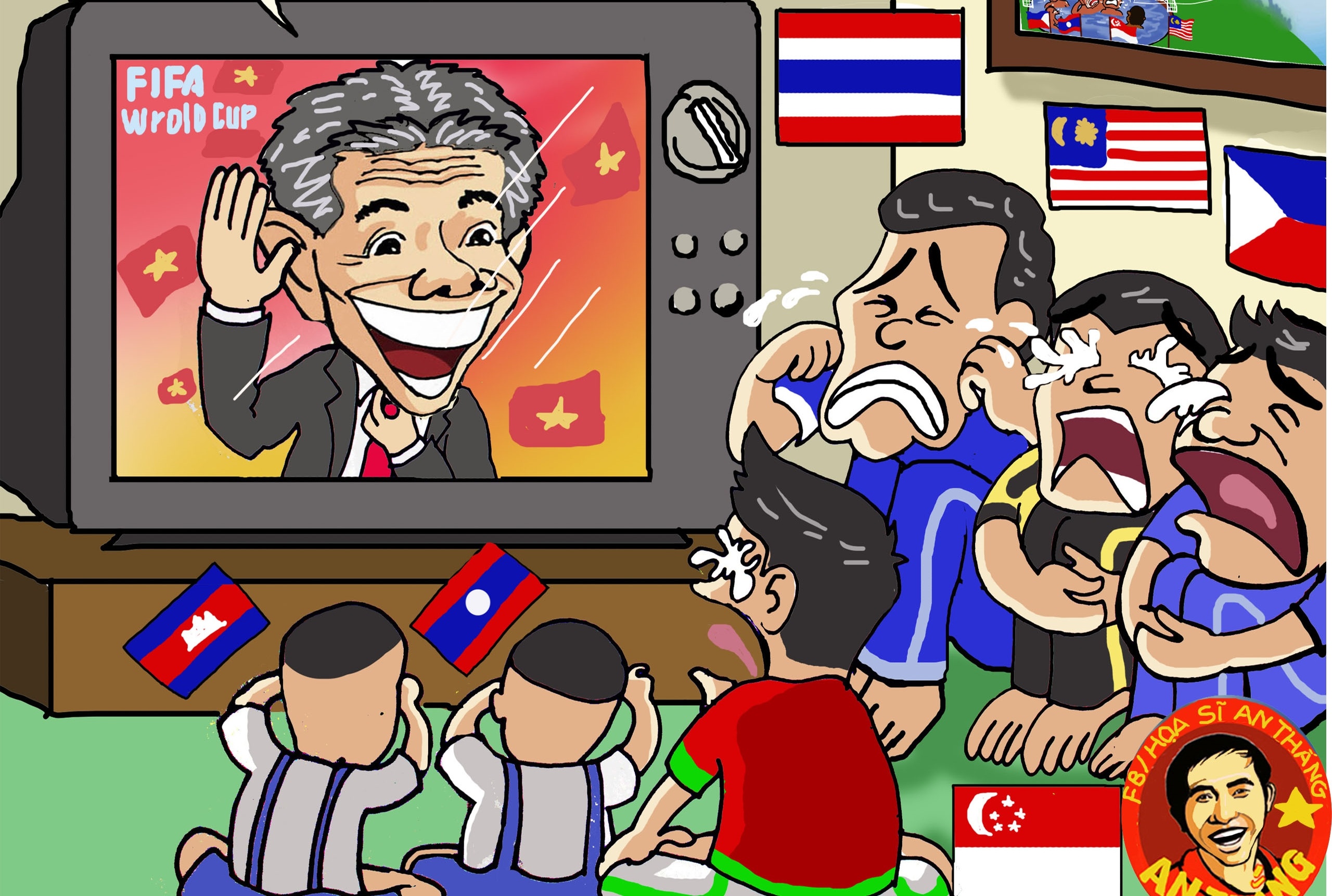 Hi hoa: Thua World Cup, U20 Viet Nam van la uoc mo o Dong Nam A hinh anh