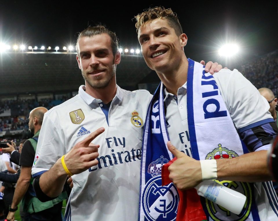 Ronaldo tien phong doi loai Gareth Bale khoi tran gap Juventus hinh anh