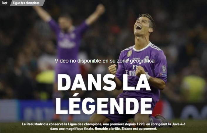 'Thế giới lại dưới chân Ronaldo và Real Madrid' ảnh 1 'The gioi lai duoi chan Ronaldo va Real Madrid' anh 1