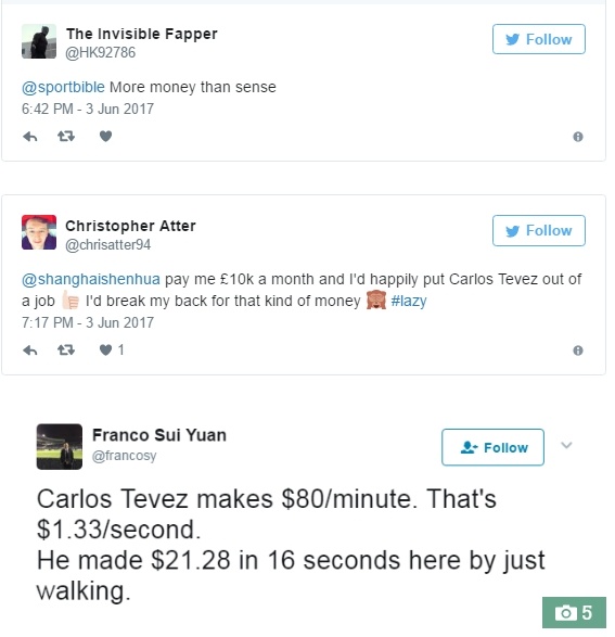 Nua trieu bang doi lay su luoi nhac cua Tevez anh 2