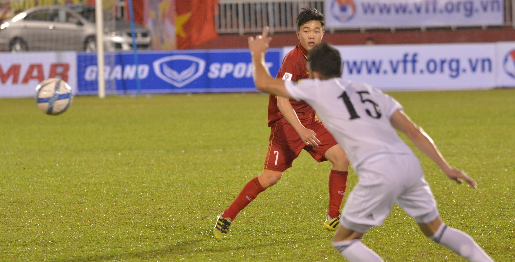 Gangwon danh gia the nao ve Xuan Truong o tran gap Jordan? anh 1