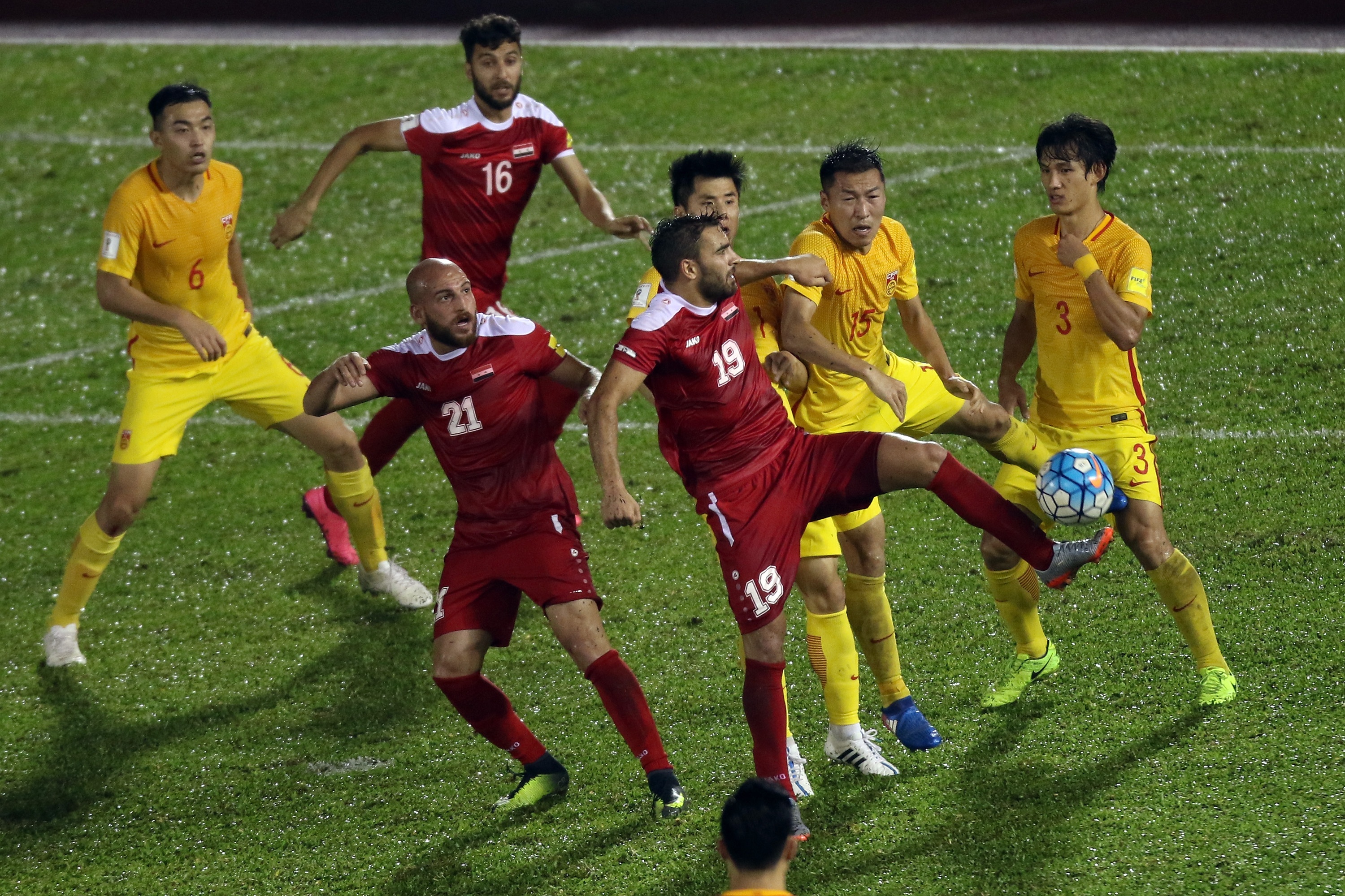 highlights Syria 2-2 Trung Quoc hinh anh