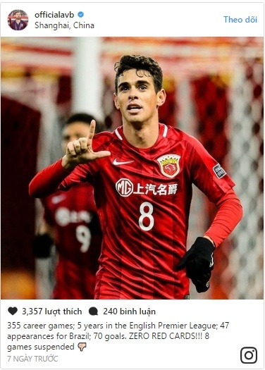 Bênh cựu sao Chelsea, thầy trò đội bóng Trung Quốc lĩnh án phạt ảnh 2 Benh cuu sao Chelsea, thay tro doi bong Trung Quoc linh an phat anh 2