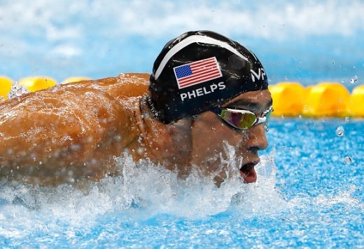 Michael Phelps thất bại trong cuộc đua với cá mập trắng ảnh 1 Michael Phelps that bai trong cuoc dua voi ca map trang anh 1