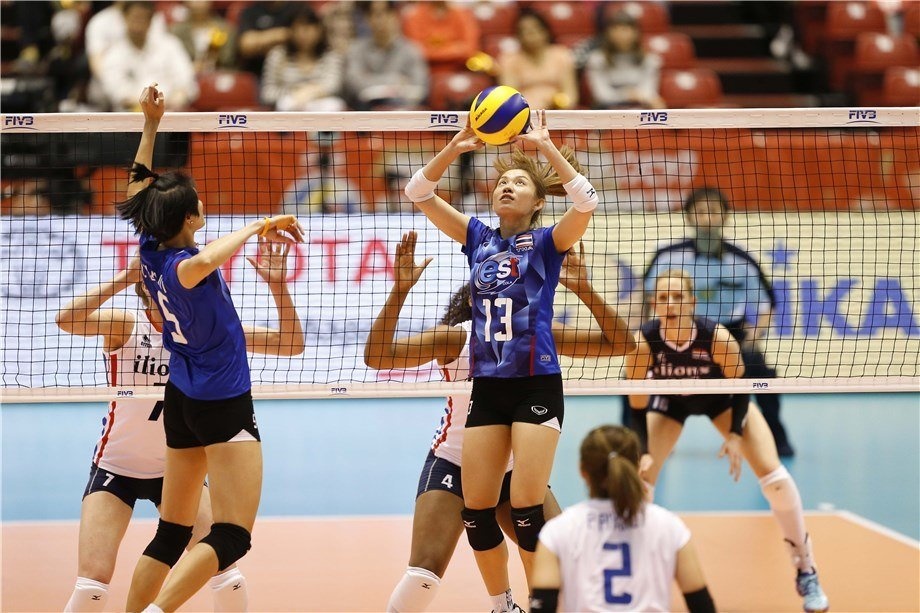 Bong chuyen nu Thai Lan, khac tinh cua Viet Nam hinh anh