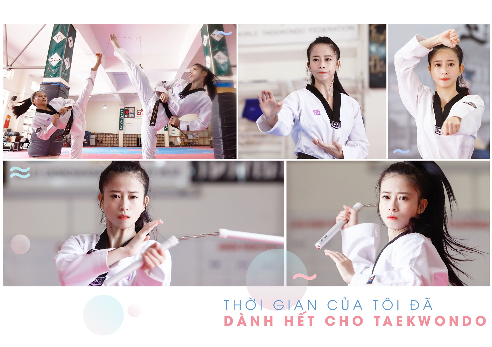 Châu Tuyết Vân: Trọn vẹn tình yêu với taekwondo ảnh 3 Chau Tuyet Van: Tron ven tinh yeu voi taekwondo anh 3