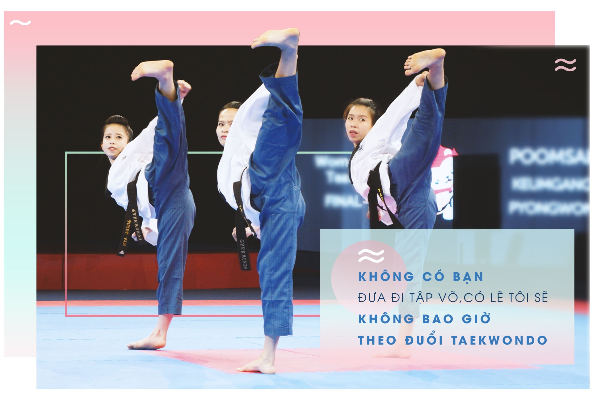 Châu Tuyết Vân: Trọn vẹn tình yêu với taekwondo ảnh 5 Chau Tuyet Van: Tron ven tinh yeu voi taekwondo anh 5