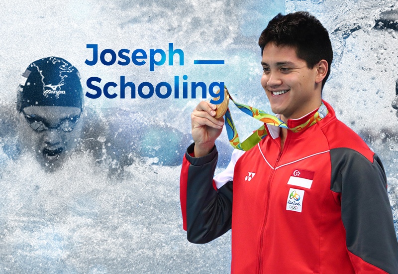 Joseph Schooling, tu thua Hoang Quy Phuoc den ha be Michael Phelps hinh anh