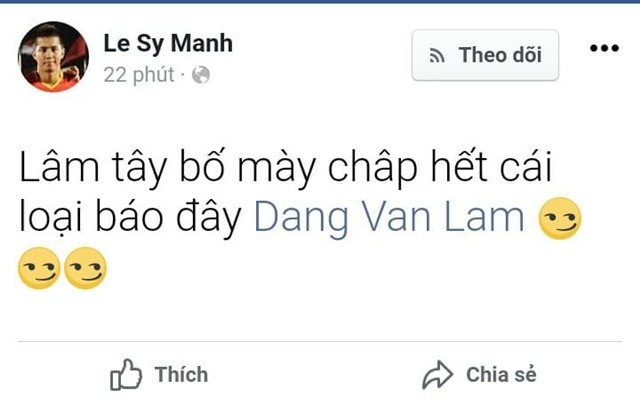 Lê Sỹ Mạnh, tay chơi của bóng đá Việt Nam ảnh 2 Le Sy Manh, tay choi cua bong da Viet Nam anh 2