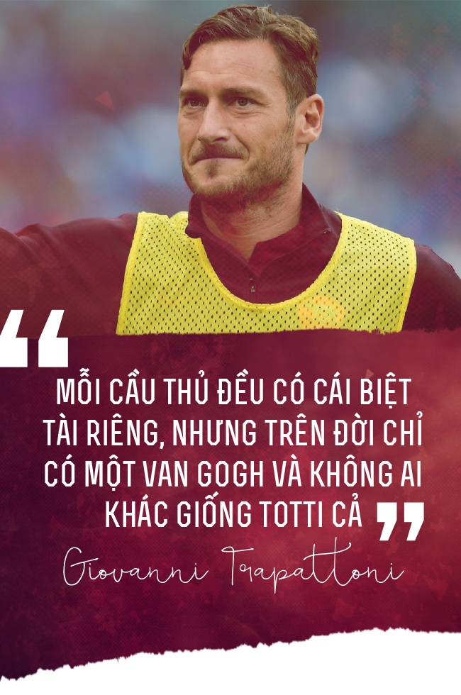 Francesco Totti: Trái tim bất tử của thành Rome ảnh 14 Francesco Totti: Trai tim bat tu cua thanh Rome anh 14