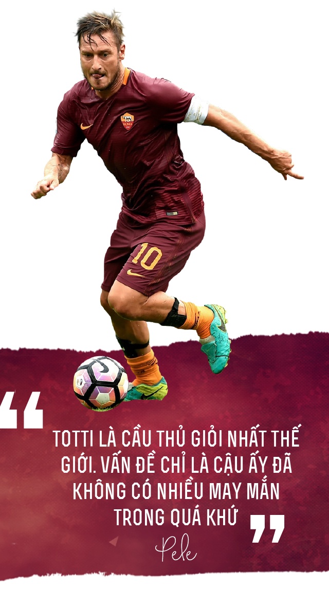Francesco Totti: Trái tim bất tử của thành Rome ảnh 8 Francesco Totti: Trai tim bat tu cua thanh Rome anh 8