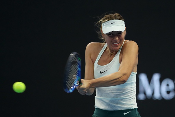 Sharapova lần đầu vô địch giải WTA sau án phạt doping ảnh 1 Sharapova lan dau vo dich giai WTA sau an phat doping anh 1