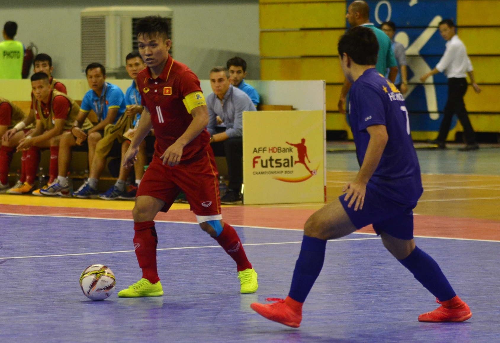 Man huy diet cua futsal Viet Nam truoc Philippines anh 1