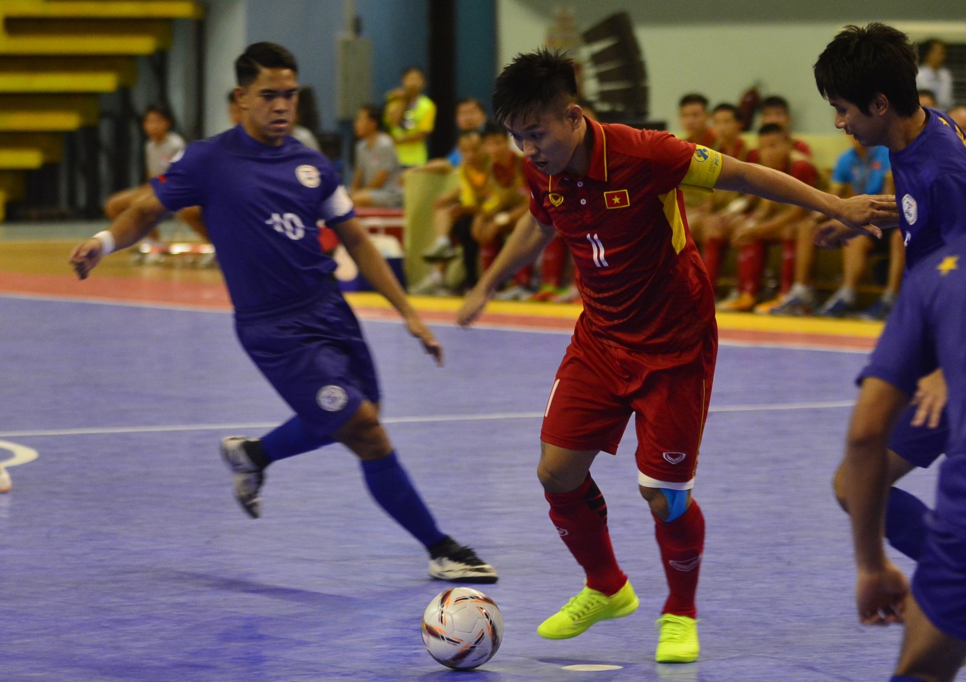 Man huy diet cua futsal Viet Nam truoc Philippines anh 2