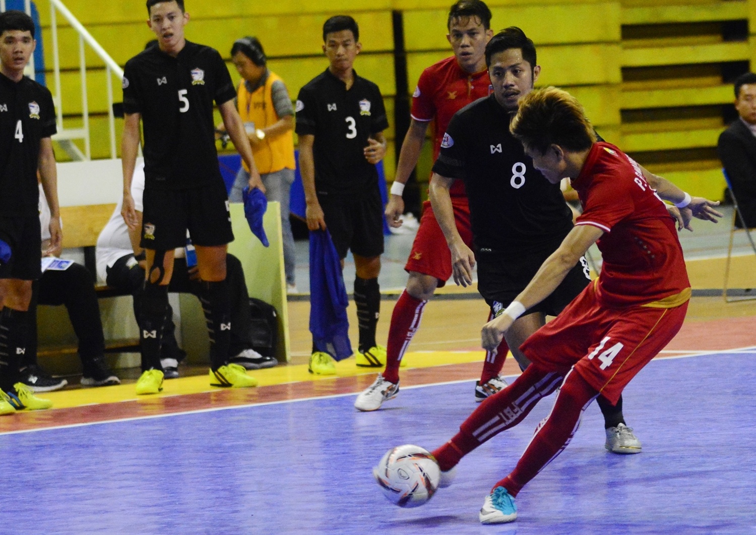 Futsal Thai Lan goi,  cho Viet Nam tra loi anh 12