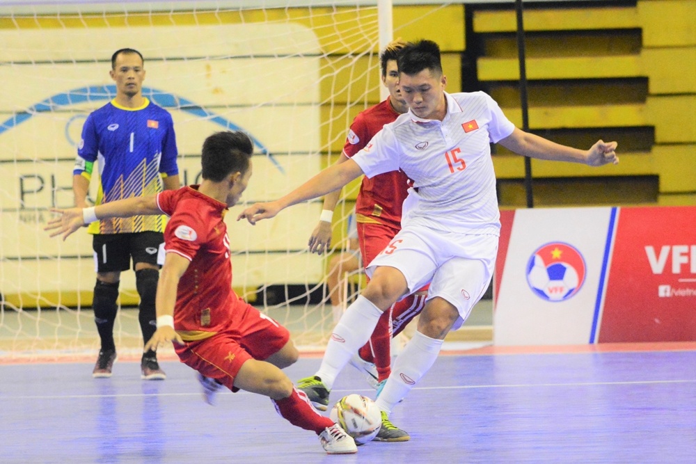 Futsal Viet Nam trang tay o giai Dong Nam A anh 7