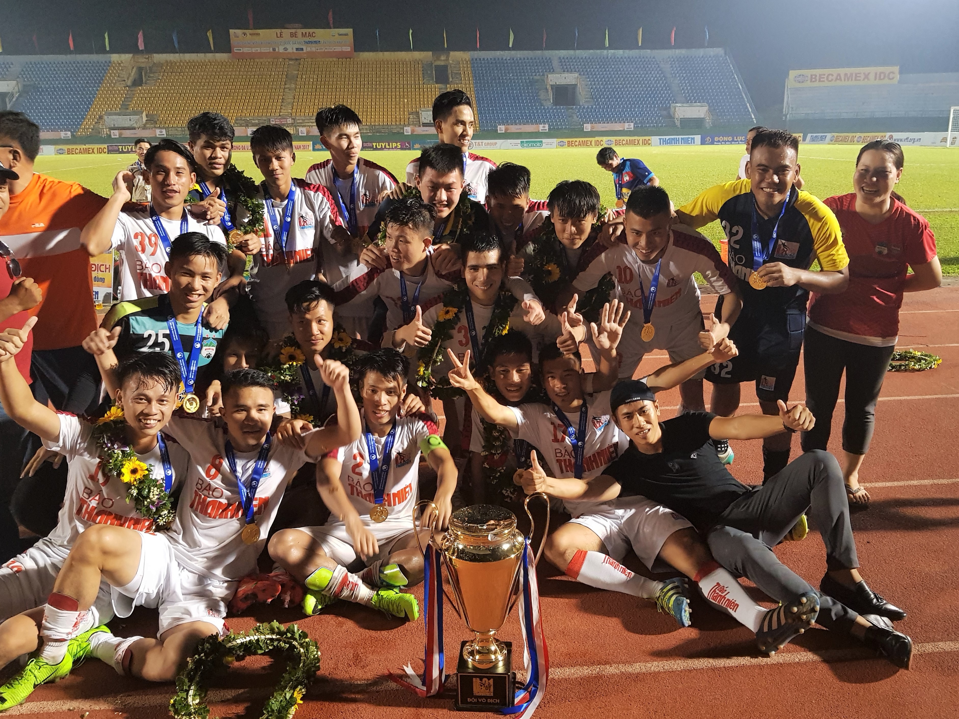 De bep Vietttel,  U21 HAGL vo dich giai U21 anh 2