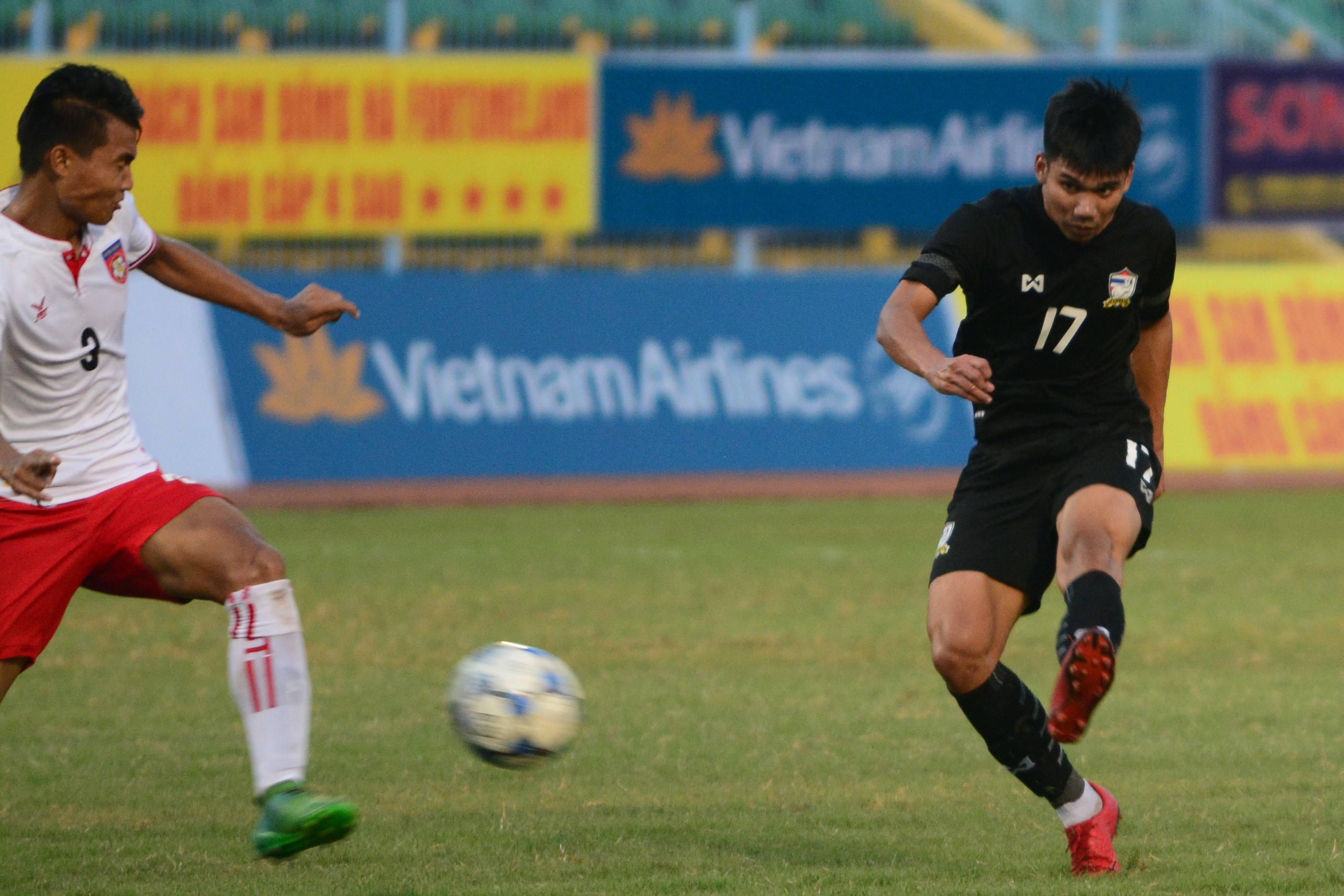 U21 Thai Lan bat ngo guc nga truoc Myanmar anh 4