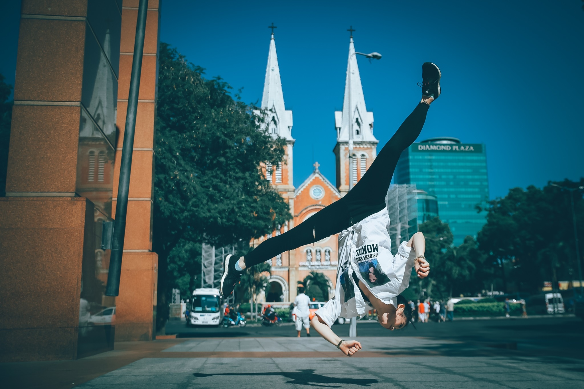 Hoa khôi taekwondo Châu Tuyết Vân tung cước đẹp mắ ảnh 5 Hoa khoi taekwondo Chau Tuyet Van tung cuoc dep ma anh 5