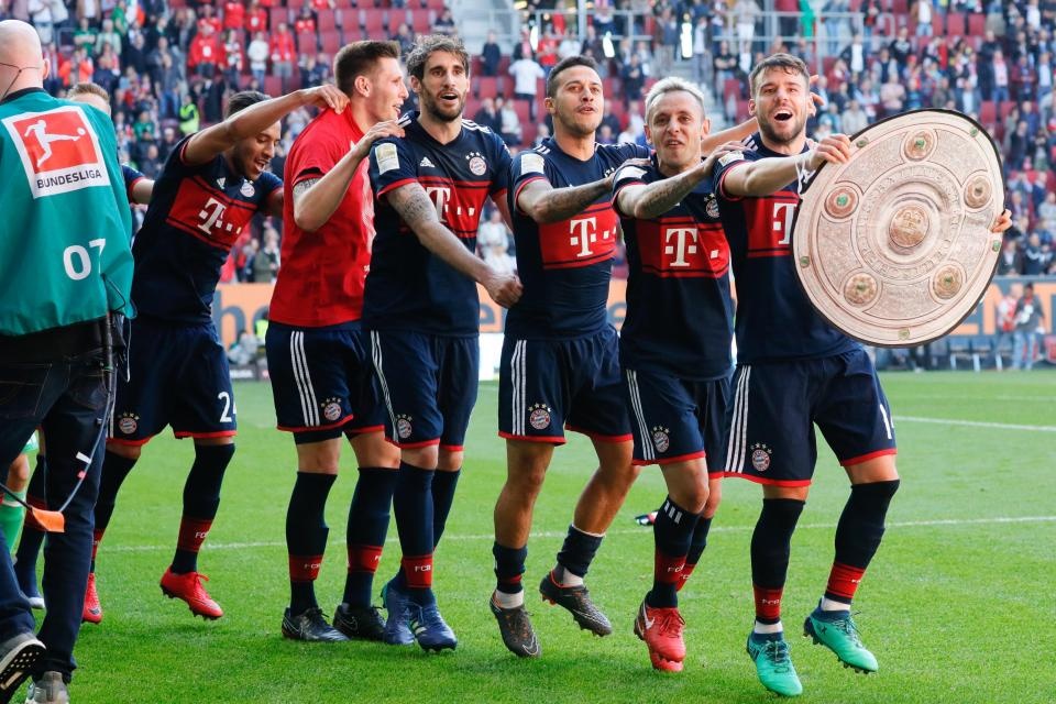 Bayern Munich vô địch Bundesliga trước 5 vòng đấu ảnh 1 Bayern Munich vo dich Bundesliga truoc 5 vong dau anh 1