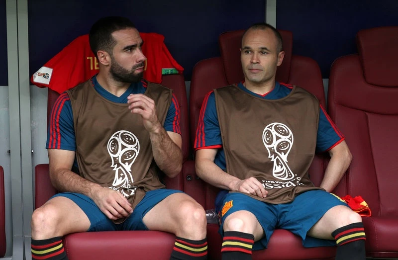 Andres Iniesta va thuyet am muu o Luzhniki anh 1