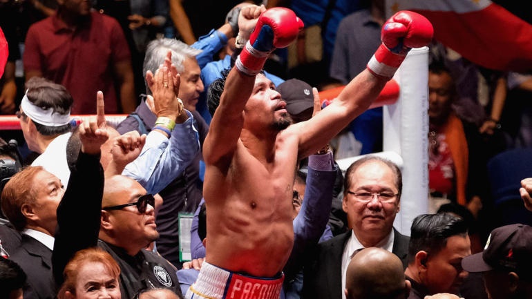 Huyen thoai Manny Pacquiao co tran thang knock-out o tuoi 39 hinh anh