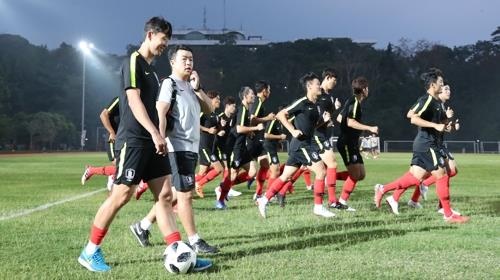 Olympic Han Quoc ngo ngang truoc cach to chuc cua Indonesia hinh anh