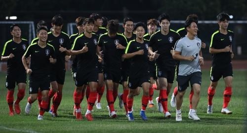 Tuyen Olympic Han Quoc ngo ngang truoc cach to chuc ASIAD cua Indonesia anh 1