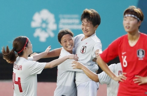 Tuyen bong da nu Han Quoc tan giac mo vang o ASIAD hinh anh