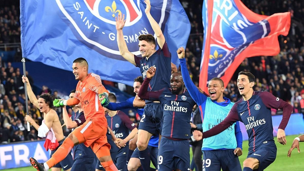 PSG khong can da cung len ngoi Ligue 1 truoc 5 vong dau hinh anh