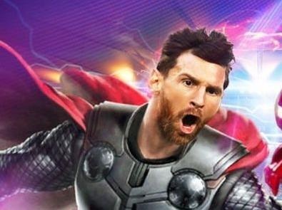 Lionel Messi la sieu anh hung nao trong biet doi ‘Avengers’? hinh anh